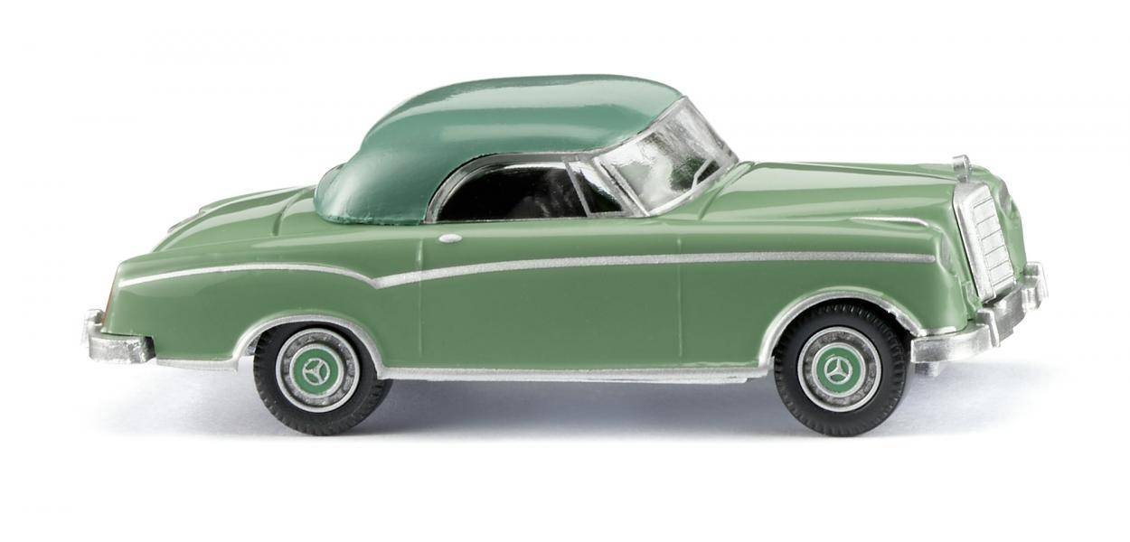 Wiking H0 (1:87) 014422 - MB 220 Coupé - hellgrün | Modellbahn | Modelleisenbahn