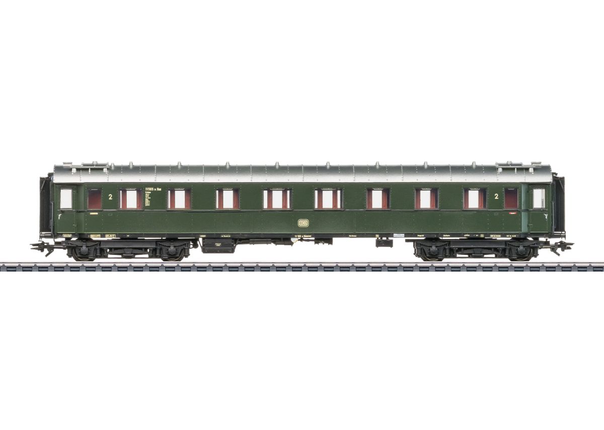 Märklin H0 (1:87) 042500 - Schnellzugwagen B4üwe, 2. Klasse | Modellbahn | Modelleisenbahn