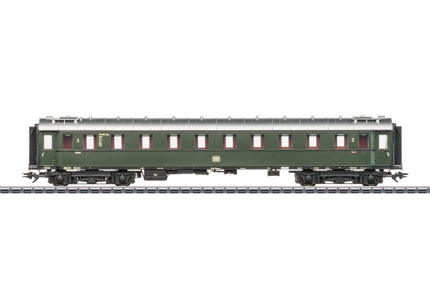 Märklin H0 (1:87) 042521 - Schnellzugwagen B4üwe, 2. Klasse | Modellbahn | Modelleisenbahn