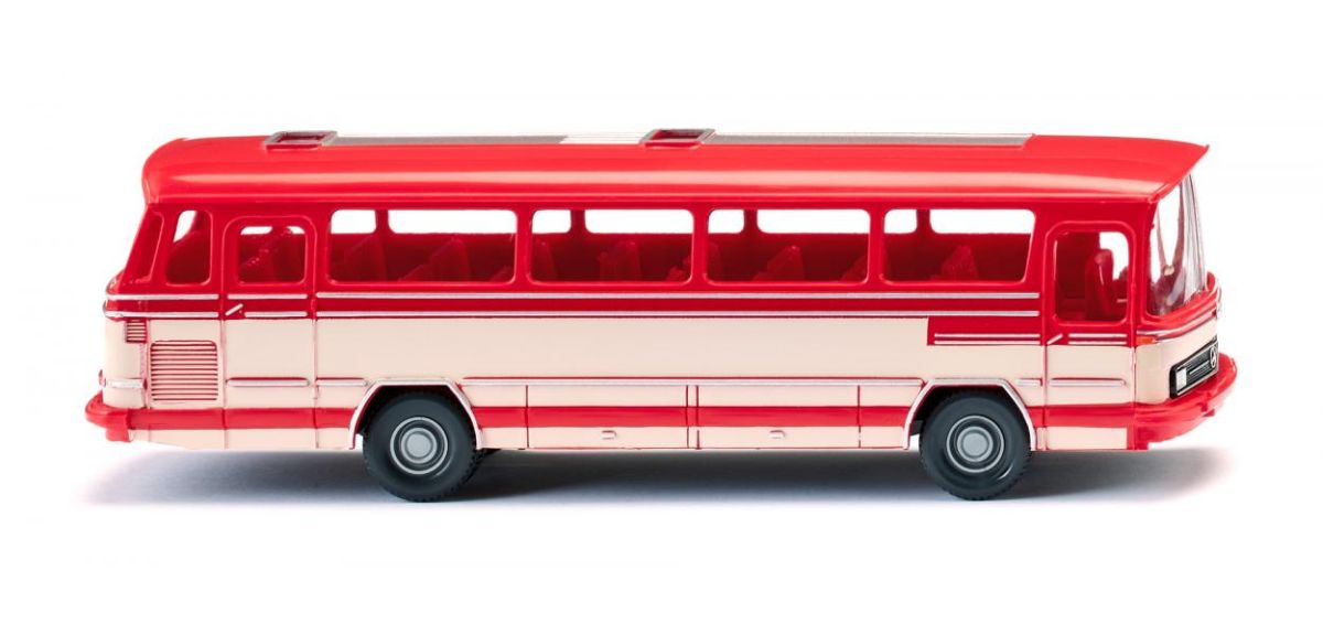 Wiking H0 (1:87) 070902 - Reisebus (MB O 302) verkehrsrot | Modellbahn | Modelleisenbahn