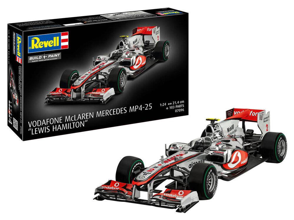 Revell 07096 - Vodafone McLaren Mercedes MP4-25 Lewis Hamilton Revell Modellbausatz | Modellbau