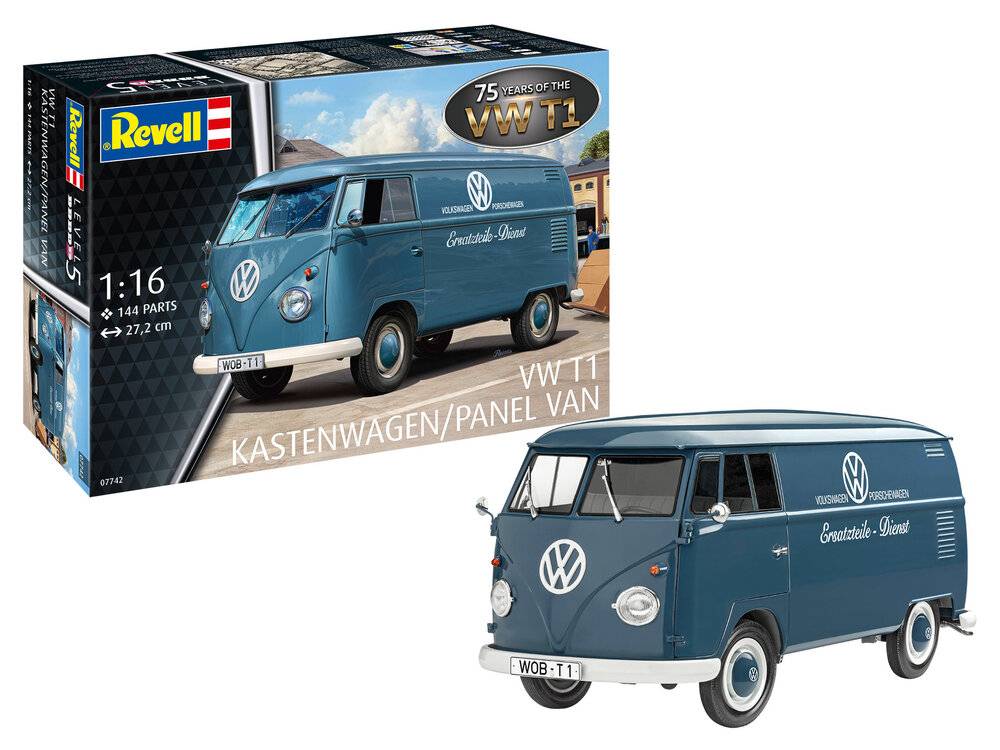 Revell 07742 - VW T1 Panel Van - 75 Years of the VW T1 | Modellbau