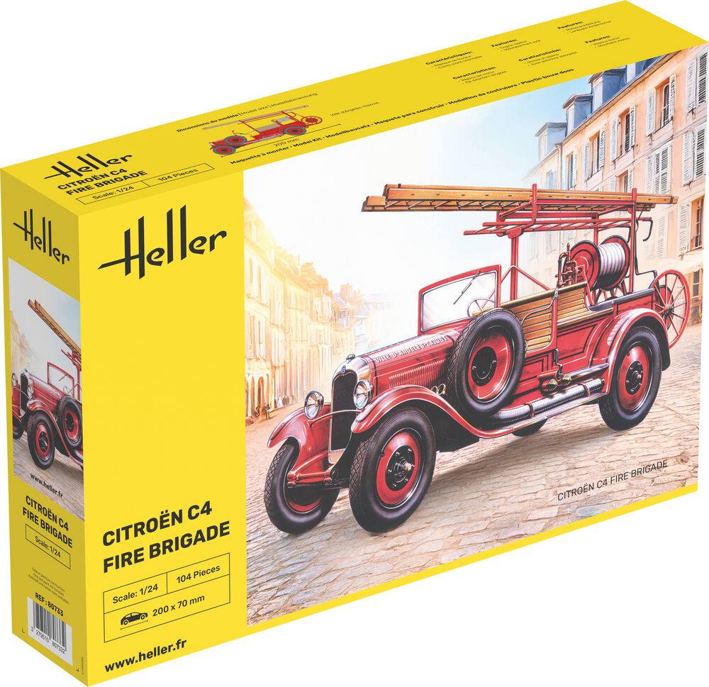 Heller 80733 - Citroen C4 Fire Brigade | Modellbau