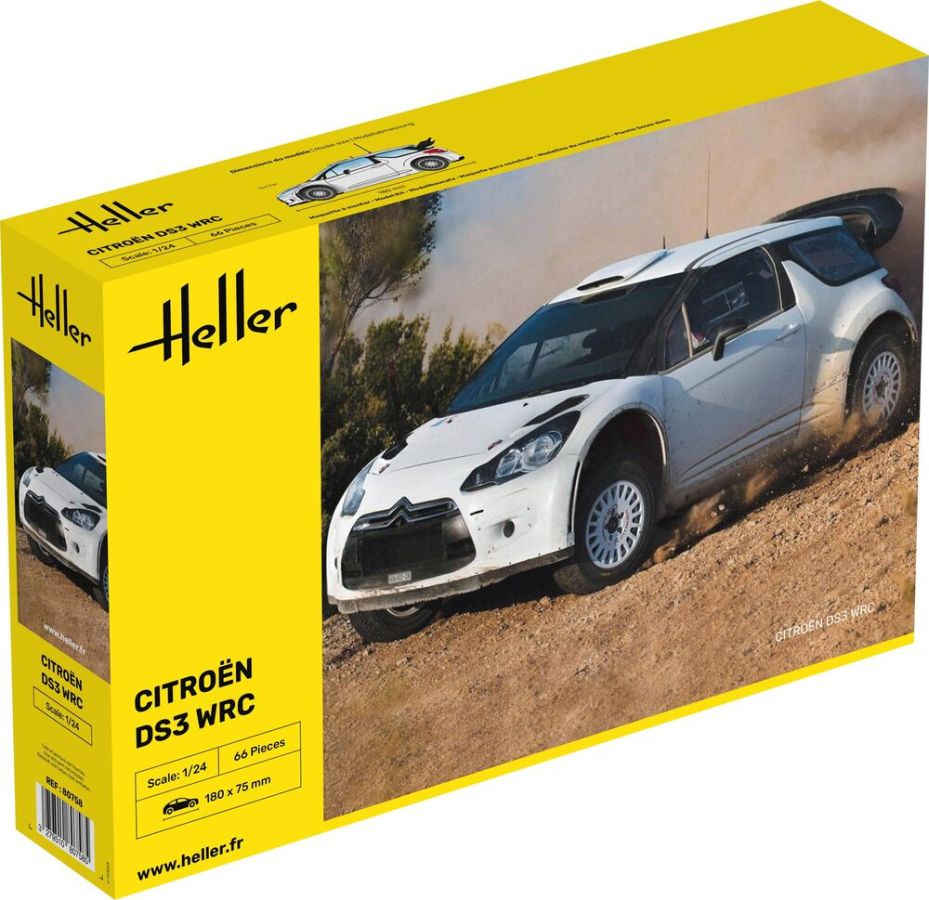 Heller 80758 - 1:24 Citroen DS3 WRC | Modellbau