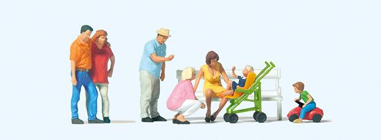 Preiser H0 (1:87) 10695 - Familienausflug | Modellbahn | Modelleisenbahn