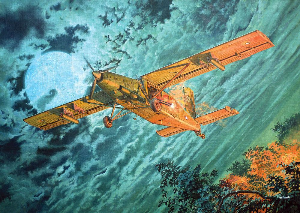 Roden 439 - Fairchild AU-23A Peacemaker | Modellbau