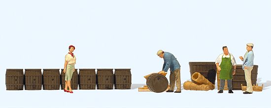 Preiser H0 (1:87) 10781 - Auf dem Winzerhof | Modellbahn | Modelleisenbahn