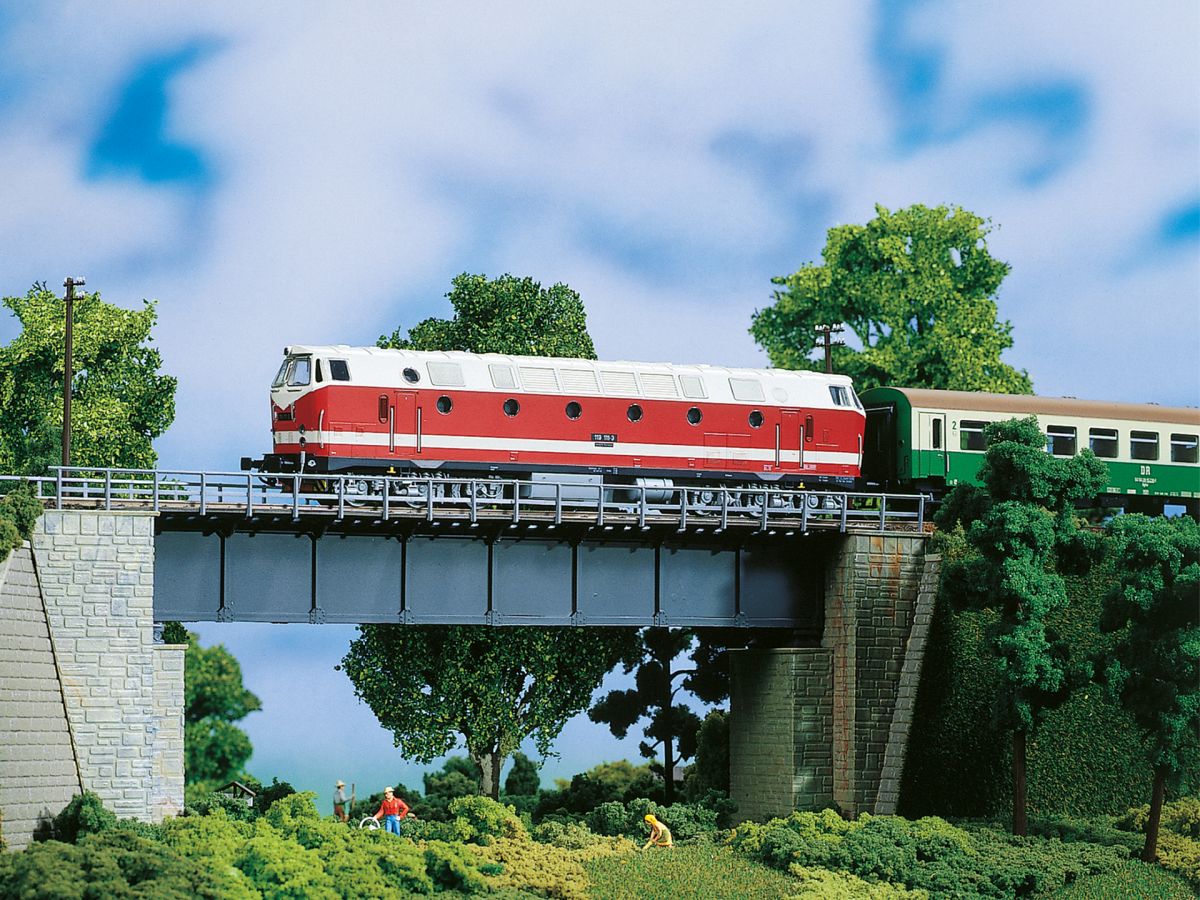 Auhagen H0 (1:87) 11341 - Stahlbrücke | Modellbahn | Modelleisenbahn