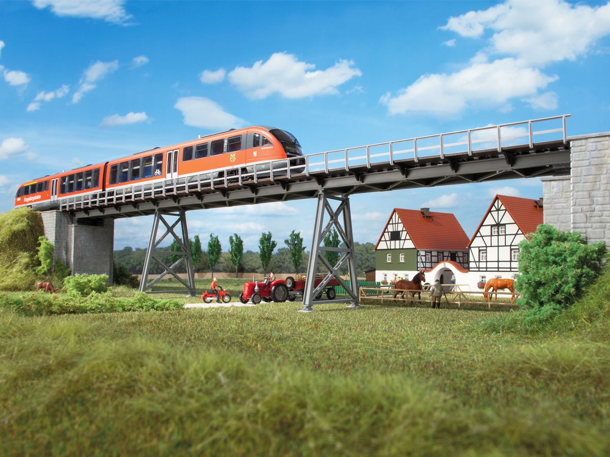 Auhagen H0 (1:87) 11430 - Pendelpfeilerbrücke | Modellbahn | Modelleisenbahn