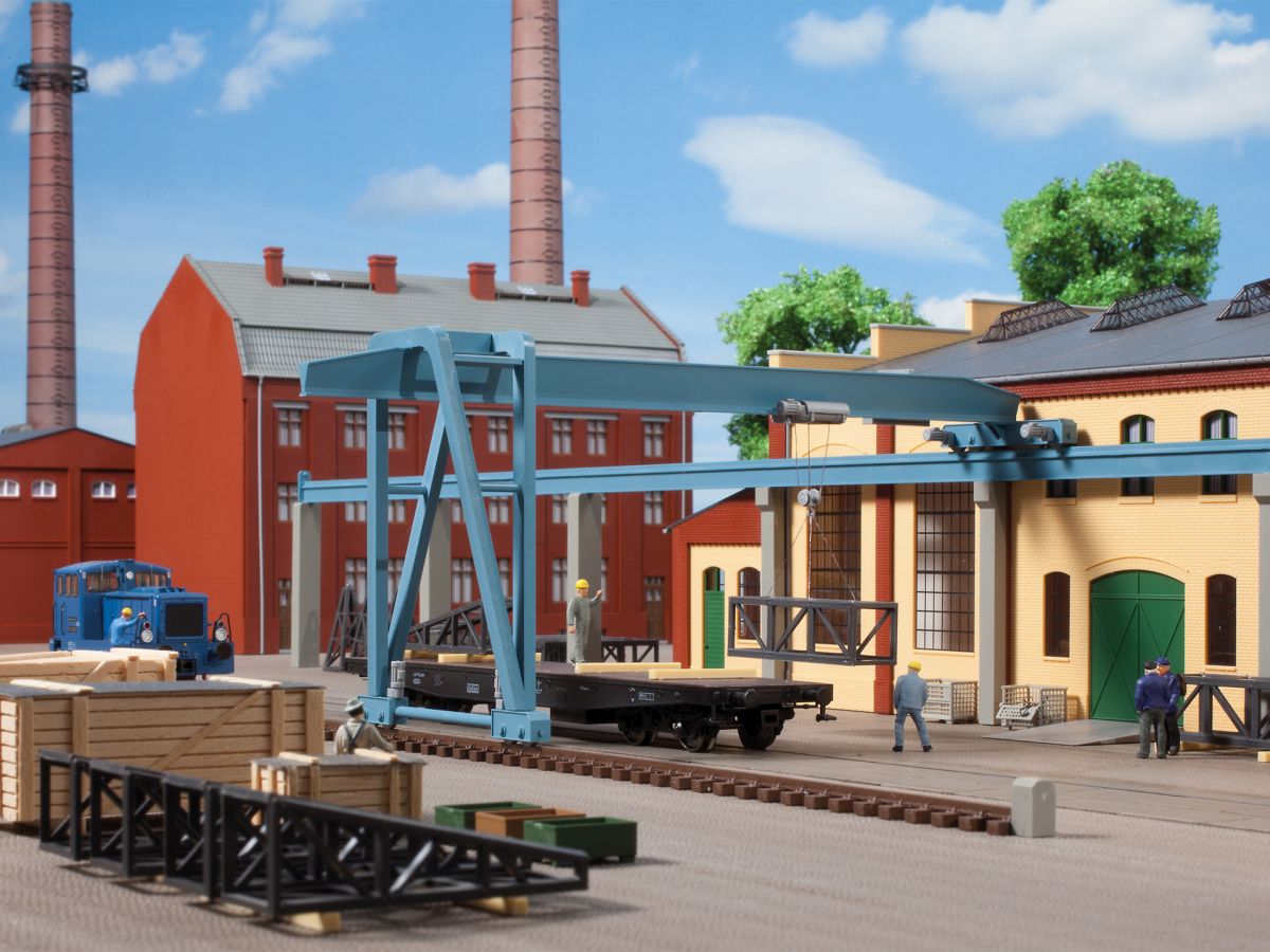 Auhagen H0 (1:87) 11437 - Halbportalkran | Modellbahn | Modelleisenbahn
