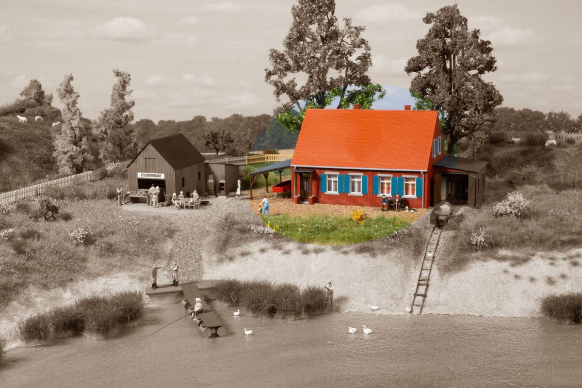 Auhagen H0 (1:87) 11474 - Fischerhaus | Modellbahn | Modelleisenbahn