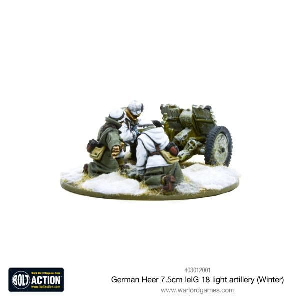 Warlord Games 403012001 - German Heer 7.5cm leIG 18 light | Tabletop