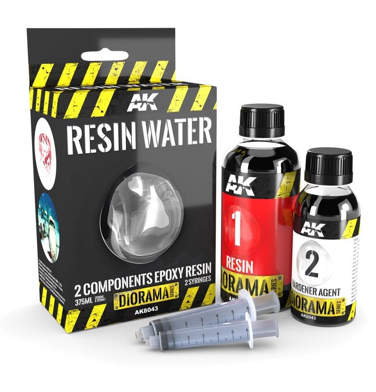 AK-Interactive AK8043 - Resin Water 375 Epoxy Resin | Tabletop