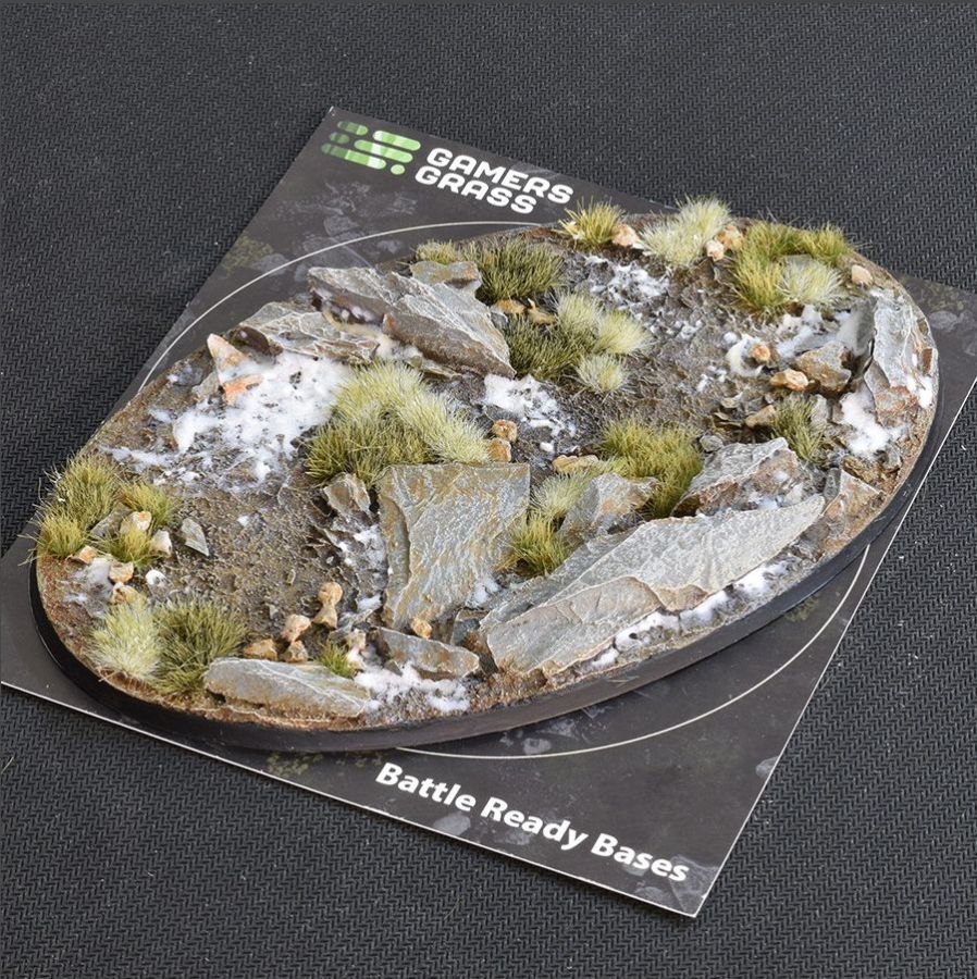 Gamers Grass GGB-WO170 - Ovale Winter Base 170mm (x1) | Tabletop