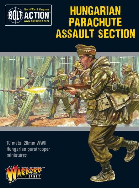 Warlord Games 402217406 - Hungarian Parachute Assault Section | Tabletop