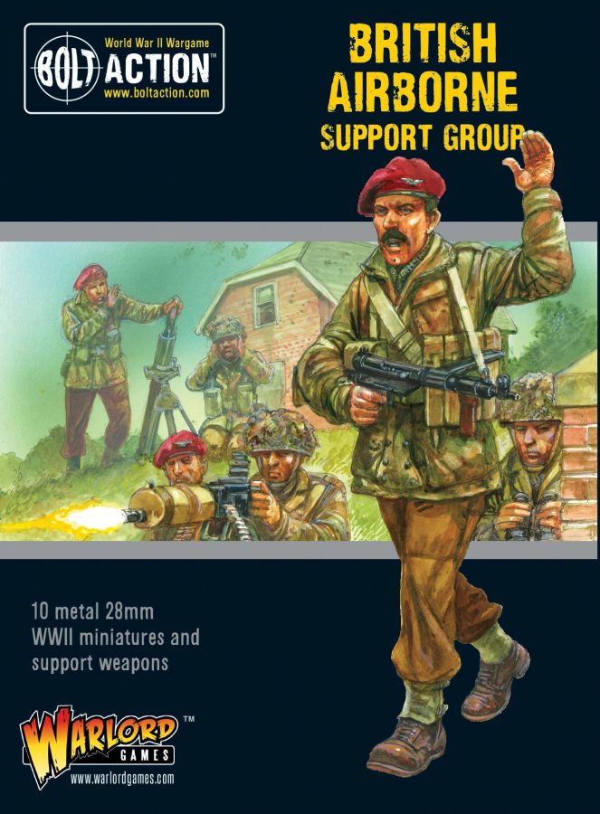 Warlord Games 402212108 - British Airborne Support Group | Tabletop