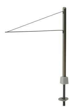 Sommerfeldt H0 (1:87) 123 - Moderner Straßenbahnmast mit Doppelausleger (5 Stück) {# 123} | Modellbahn | Modelleisenbahn