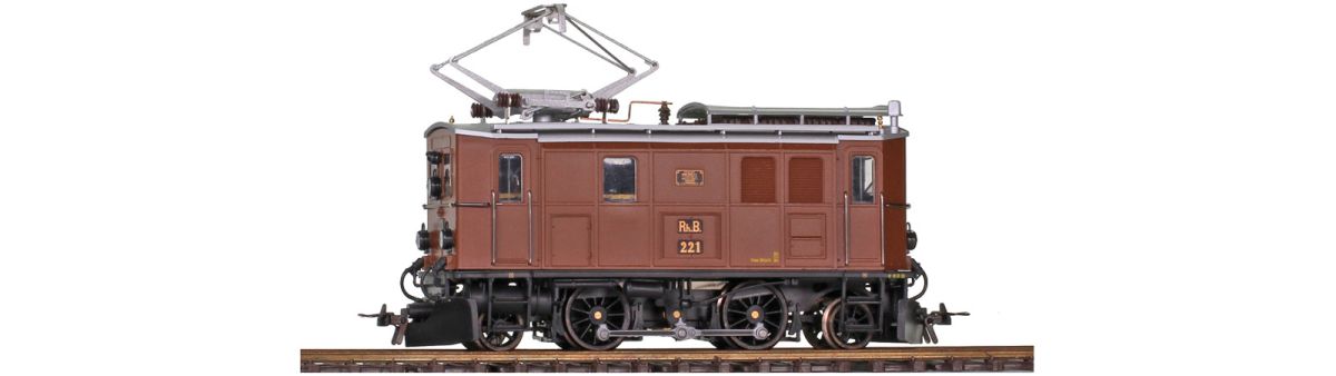 Bemo H0m 1256131 - RhB Ge 2/4 221 Stangenellok | Modellbahn | Modelleisenbahn