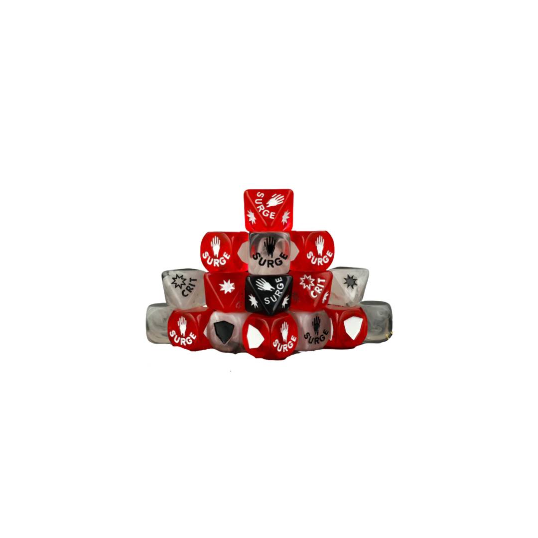 Baron of Dice SW-LEG-05 - Shadow Group Dice Set Translucent | Tabletop