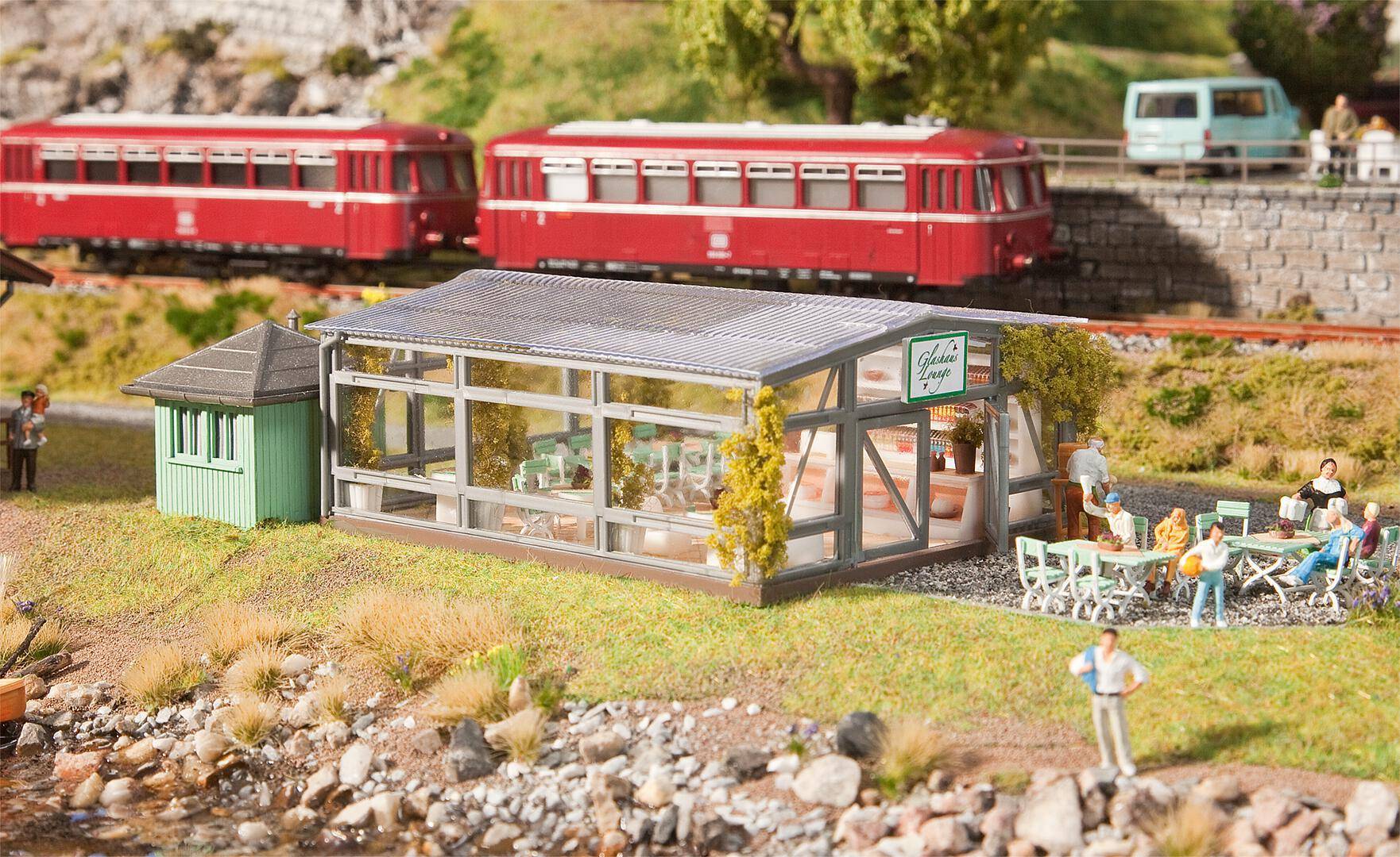 Faller H0 (1:87) 130509 - Bistro Wintergarten | Modellbahn | Modelleisenbahn