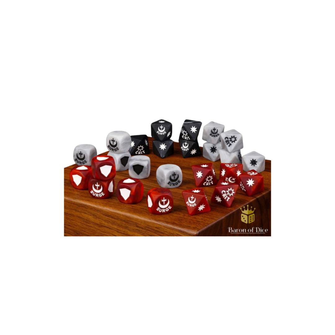 Baron of Dice SW-LEG-11 - Rebellion Dice Set Matte | Tabletop