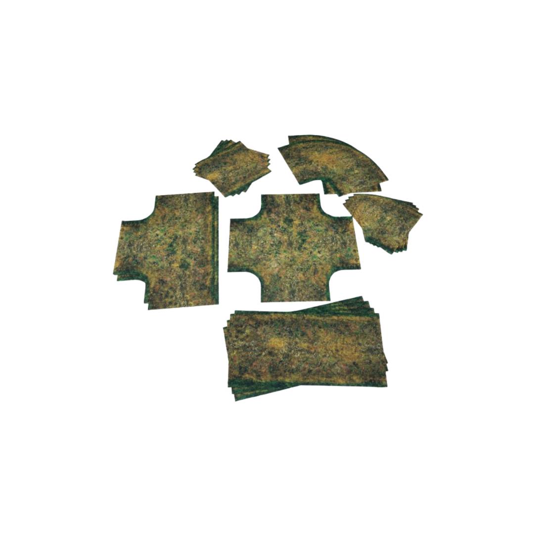 Playmats.eu T079 - Muddy Roads - Rubber 28mm | Tabletop