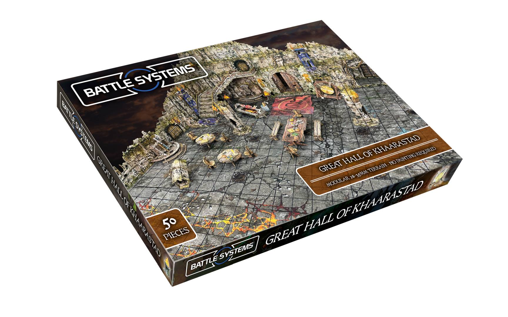 Battle Systems BSTFDE002 - Great Hall of Khaarastad | Tabletop