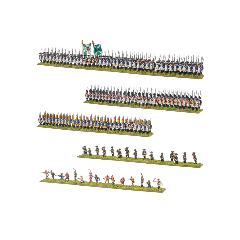 Warlord Games 312403407 - Hessians & Allies Brigade | Tabletop