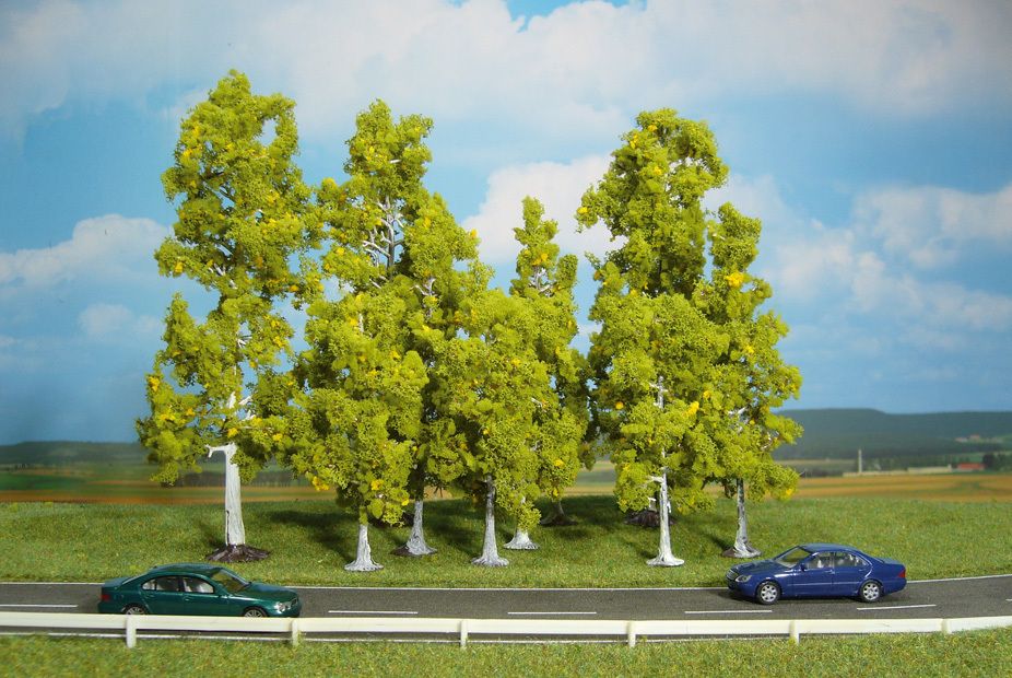 Heki 1322 - 10 Birken 10-18 cm | Modellbahn | Modelleisenbahn