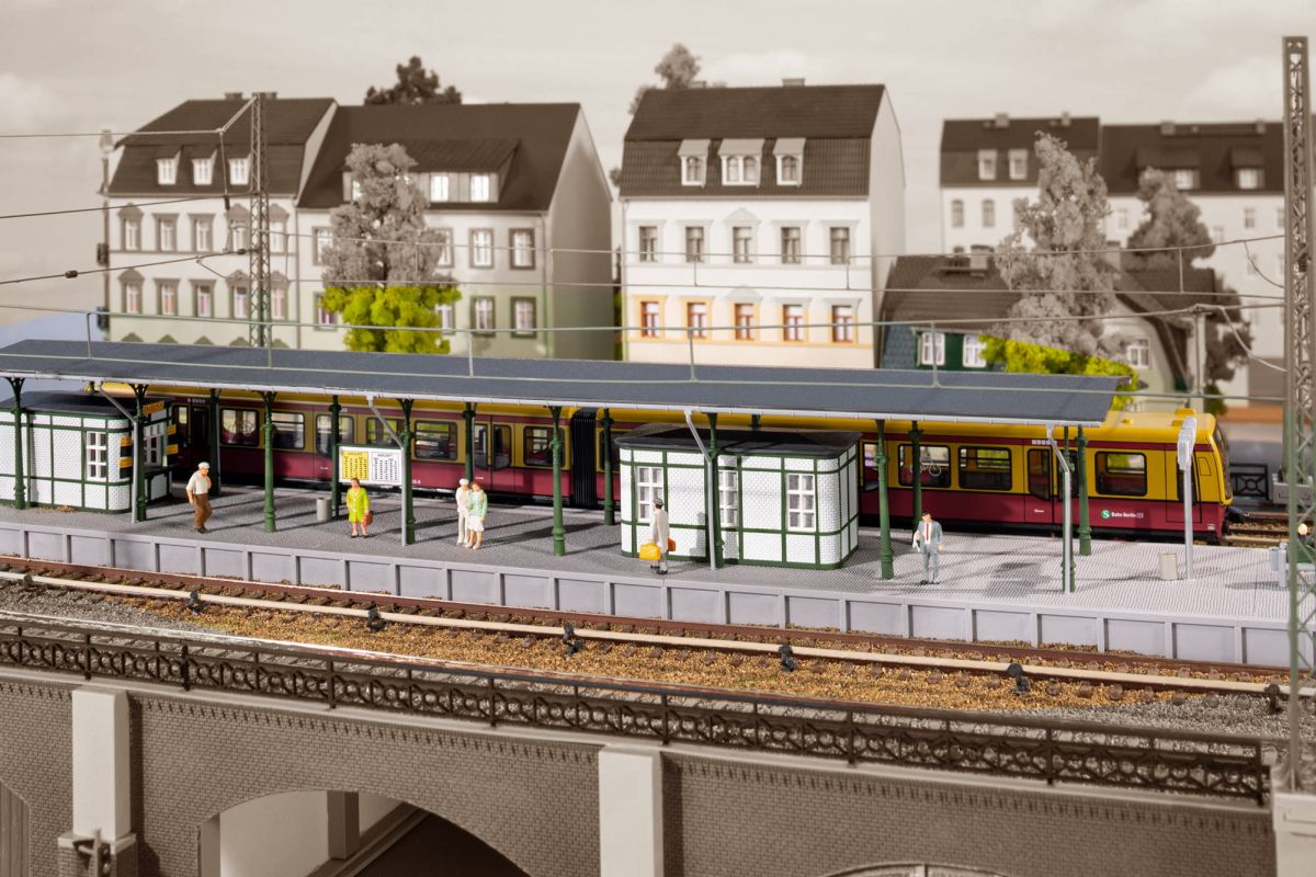 Auhagen TT 13355 - Bahnsteig | Modellbahn | Modelleisenbahn