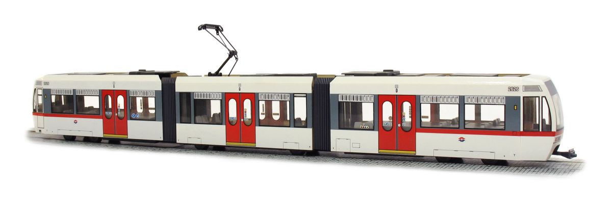 Halling H0 (1:87) WU6-U6W-S - T-Wagen U6 Wien, weiß, Standmodell | Modellbahn | Modelleisenbahn