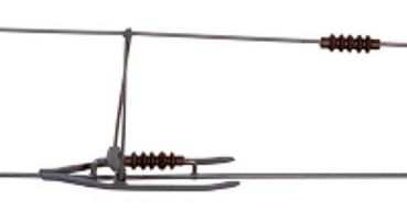 Sommerfeldt H0 (1:87) 139 - Profi-Fahrdraht-Trenner, kompl.mit Fahrdr. Nr. 183 (2 Stück) {# 139} | Modellbahn | Modelleisenbahn