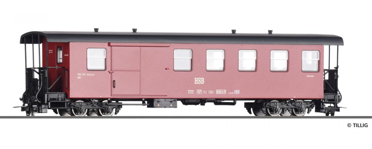 Tillig H0m 13947 - Packwagen HSB | Modellbahn | Modelleisenbahn
