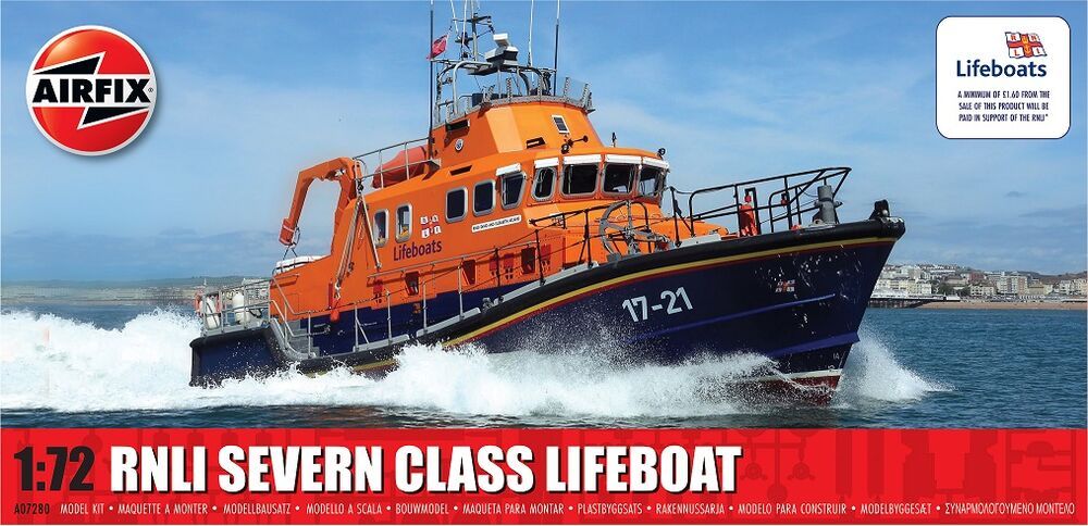 Airfix A07280 - 1:72 RNLI Severn Class Lifeboat | Modellbau