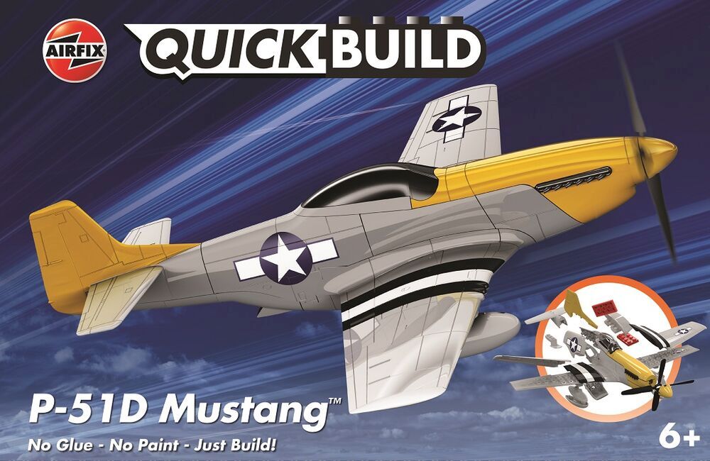 Airfix J6016 - P-51D Mustang Quickbuild | Modellbau