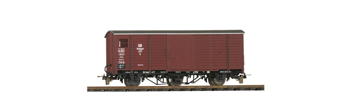 Bemo H0e 2002817 - DB G 477 Gedeckter Güterwagen | Modellbahn | Modelleisenbahn