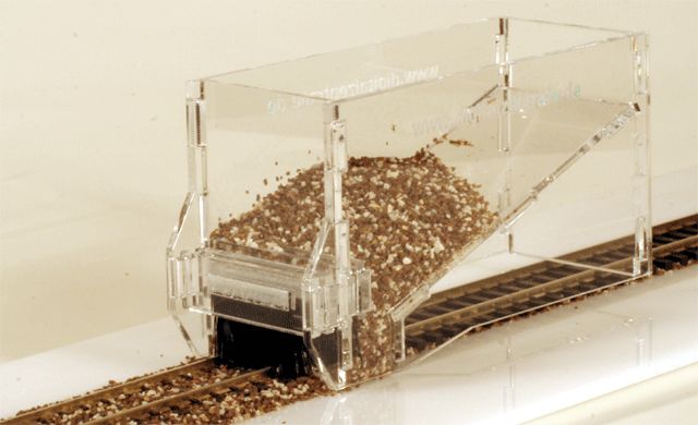 Digitalzentrale H0 (1:87) 209015 - Schotterhilfe Acryl H0 für Märklin K-Gleis | Modellbahn | Modelleisenbahn