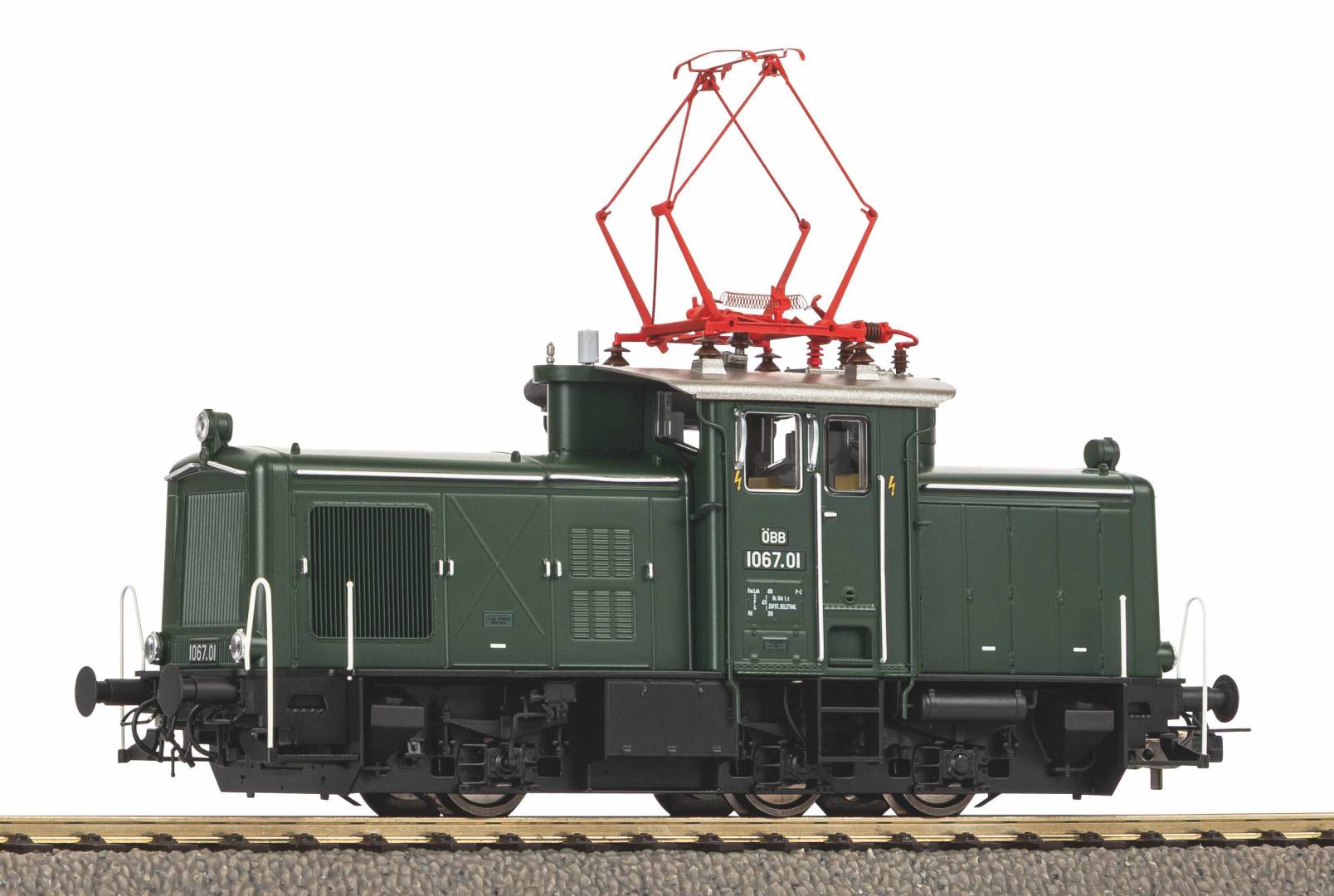 Piko H0 (1:87) 21043 - Sound-E-Lok Rh 1067 Ö,BB IV Wechselstromversion, inkl. PIKO Sound-Decoder | Modellbahn | Modelleisenbahn