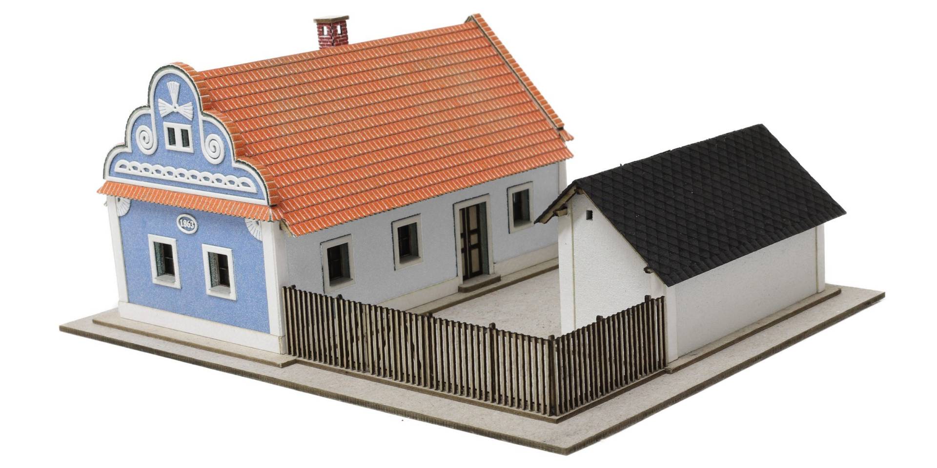 Igra Model H0 (1:87) 211006 - Landhaus 4 H0 | Modellbahn | Modelleisenbahn