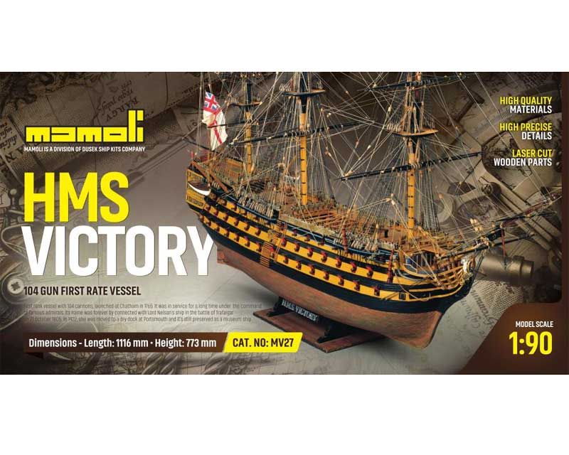MAMOLI 21727 - HMS Victory Bausatz 1:90 Mamoli | Modellbau