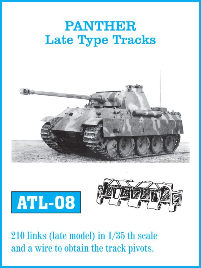 Friulmodel ATL-008 - Tracks for Panther / Jagdpanther | Modellbau
