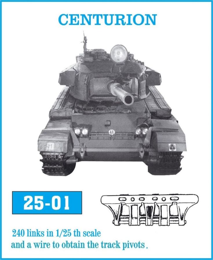 Friulmodel ATL2501 - Tracks for Centurion | Modellbau