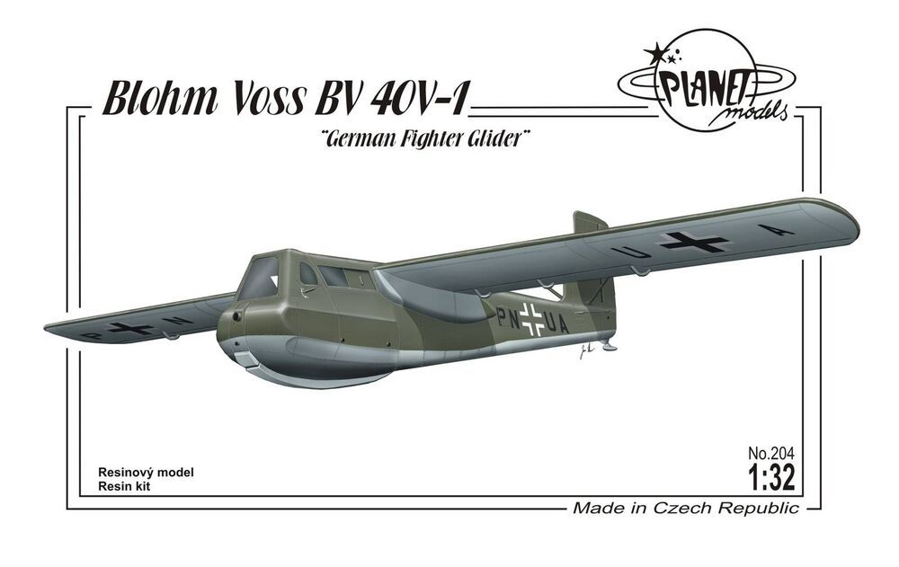 Planet Models 129-PLT204 - Blohm Voss BV 40V-1 German Fighter Glider | Modellbau