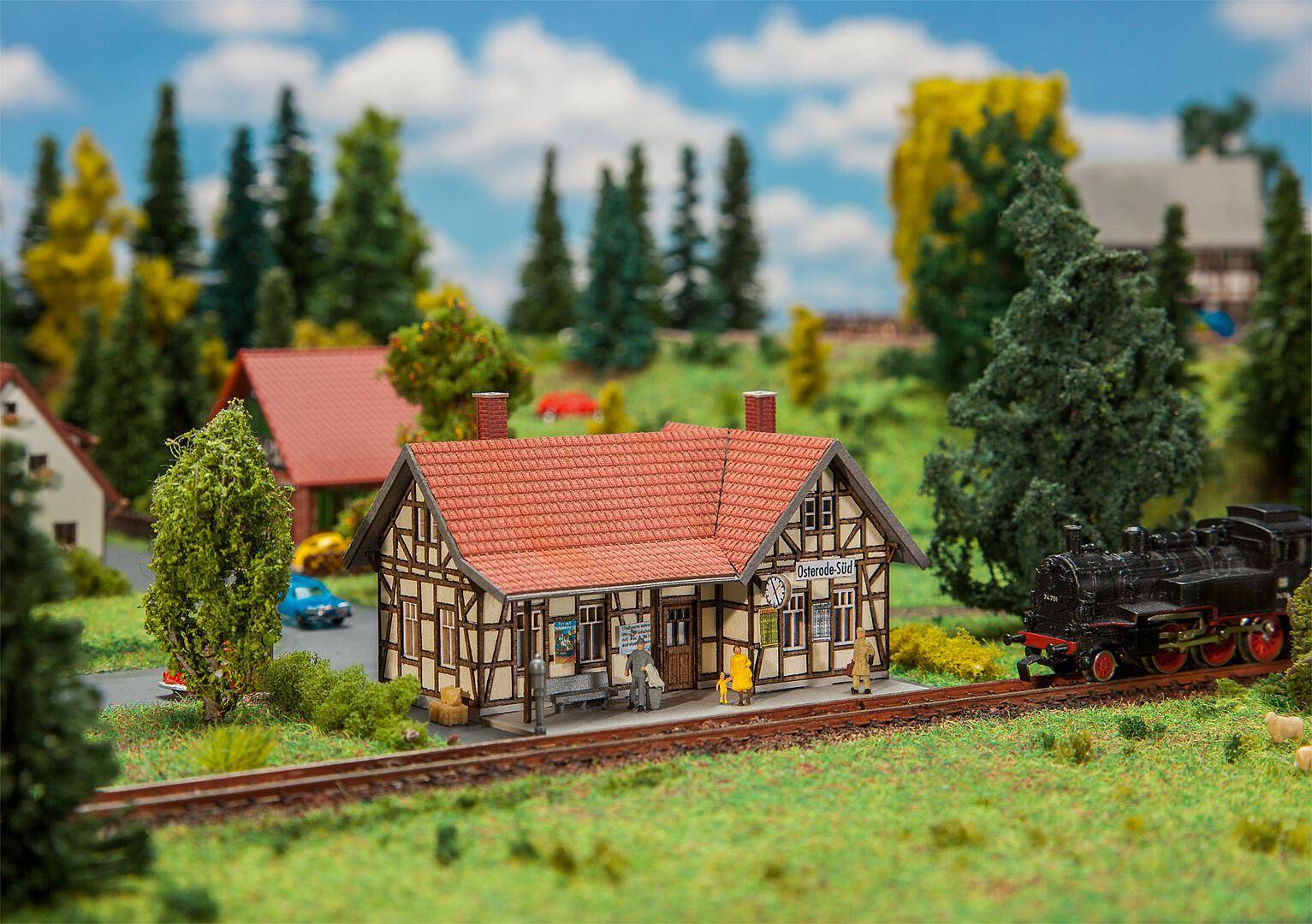 Faller Z 282705 - Haltepunkt Osterode-Süd | Modellbahn | Modelleisenbahn