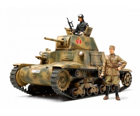 Tamiya 300035296 - 1:35 WWII It.M.Pz.Carro Armato M13/40(2) | Modellbau