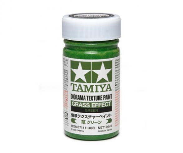 Tamiya 300087111 - Texturfarbe Gras/Grün 100ml Diorama | Modellbau