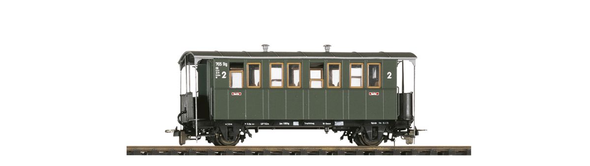 Bemo H0e 3002821 - DB KBi 731 Personenwagen 2.Klasse | Modellbahn | Modelleisenbahn