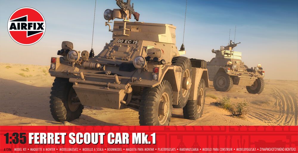 Airfix A1386 - Ferret Scout Car Mk.1 | Modellbau
