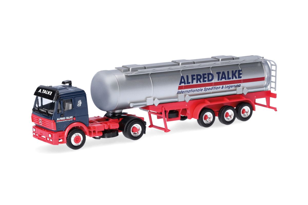 Herpa H0 (1:87) 318686 - Mercedes-Benz SK 94 Tank-Sattelzug "Talke" (Nordrhein-Westfalen/Hürth) | Modellbahn | Modelleisenbahn