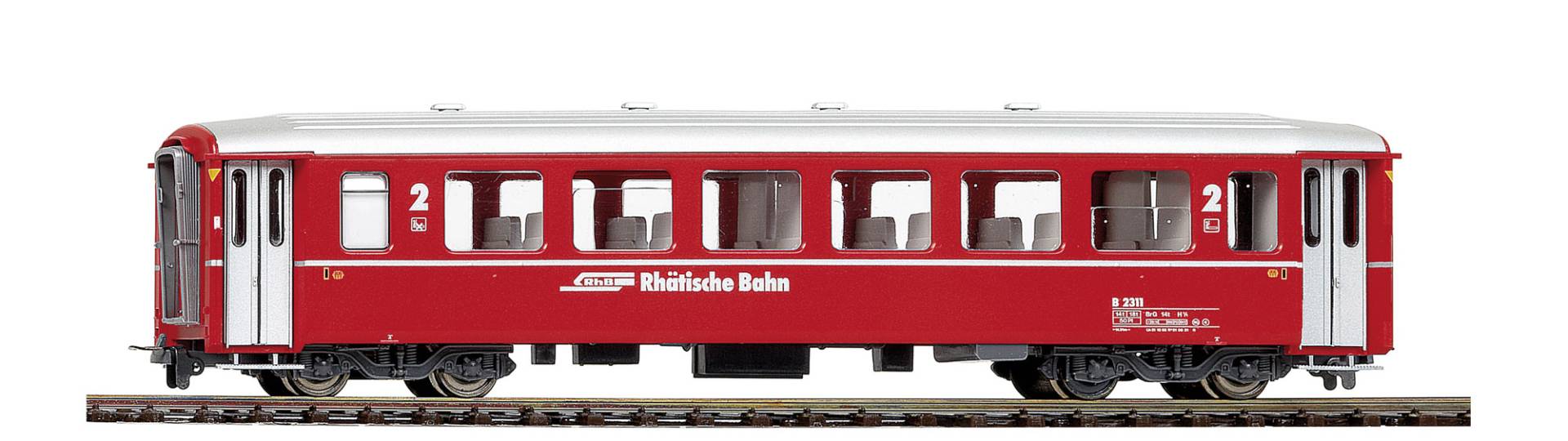 Bemo H0m 3255150 - RhB B 2310 Einheitswagen I Berninabahn | Modellbahn | Modelleisenbahn